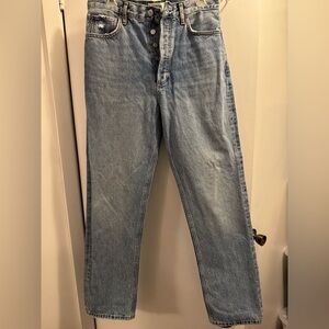 Agolde jeans size 28 high rise
